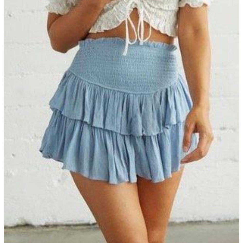 Mustard Seed Ruffle Skort